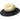 Bailey Rask Genuine Panama Straw Fedora in Black #color_ Black