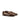 DapperFam Rialto in Brown / Dark Brown Men's Linen & Italian Leather Monk Slipper in Brown / Dark Brown