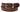 Paul Parkman Men's Woven Leather Belt in Brown