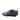 DapperFam Zephyr in Grey / Red Men's Hand-Painted Patina & Italian Leather Longwing Blucher