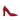 DapperFam Fiorenza in Passion Red Women's Italian Suede High Heel in Passion Red