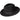 Bailey Croft Beaver Finish Wool Wide Brim Fedora in Black #color_ Black