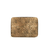 DapperFam Luxe Men's Documents Holder in Leopard Sartorial