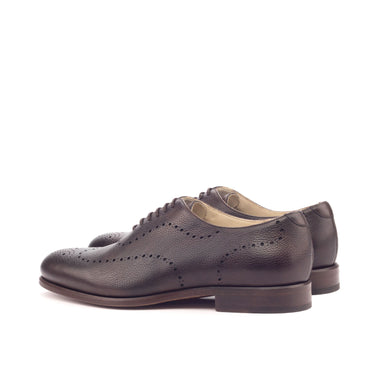 DapperFam Giuliano in Dark Brown Men's Italian Full Grain Leather Whole Cut