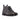 DapperFam Garrison in Black / Grey / Navy Men's Italian Leather Jumper Boot in Black / Grey / Navy