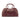 DapperFam Luxe Men's Travel Duffle in Burgundy Painted Calf