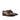 DapperFam Lorenzo in Med Brown Men's Italian Leather Derby Split Toe in Med Brown
