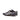 DapperFam Vero in Grey / Black Men's Italian Croco Embossed Leather & Hand-Painted Patina Derby