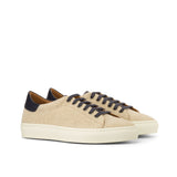 DapperFam Rivale in Ice Men's Linen Trainer — Style 3824