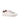 DapperFam Rivale in White / Brown Men's Italian Leather Trainer in White / Brown