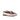DapperFam Marcello in Ivory / Wine / Burgundy Men's Italian Leather & Suede Belgian Slipper in Ivory / Wine / Burgundy