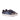 DapperFam Rivale in Navy / Dark Brown Men's Italian Leather Trainer in Navy / Dark Brown