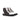 DapperFam Cadenza in Black / White Men's Italain Full Grain Leather High Kicks in Black / White