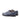 DapperFam Zephyr in Navy Men's Italian Leather & Italian Full Grain Leather Longwing Blucher