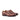 DapperFam Giuliano in Cognac Men's Hand-Painted Patina Whole Cut in Cognac