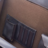 DapperFam Luxe Men's Brief Case in Burgundy Painted Calf