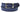 Paul Parkman Men's Woven Leather Belt in Navy