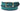 Paul Parkman Men's Woven Leather Belt in Turquoise